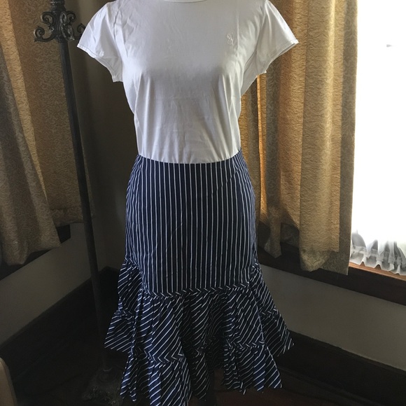 ✨NWT✨Ralph Lauren Tiered Ruffle Skirt✨NWT✨ - Picture 3 of 4